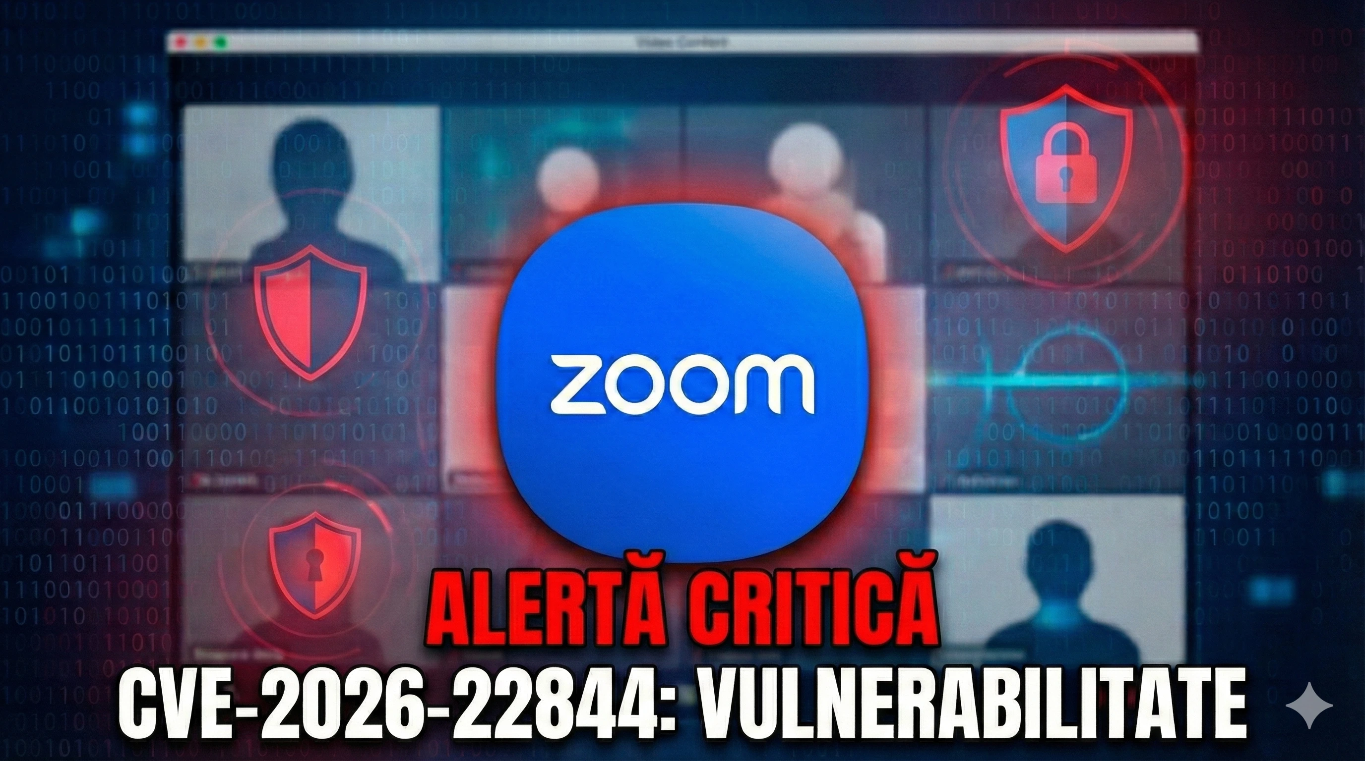 Alertă Critică de Securitate: Vulnerabilitatea CVE-2026-22844 în Infrastructura Zoom